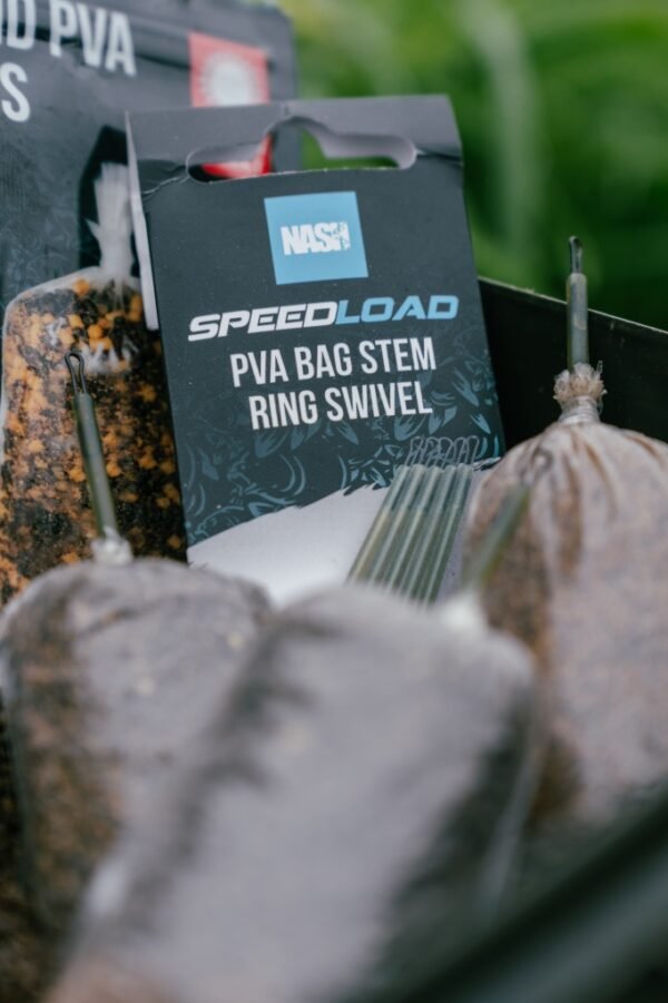 Nash Speedload PVA Bag Stem Ring Swivel