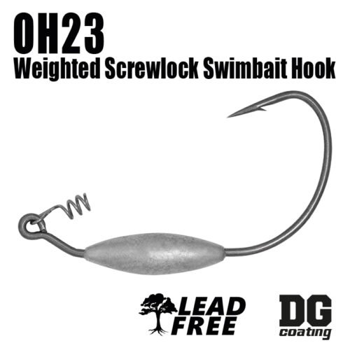 OMTD OH23 Weighted Screwlock Swimbait Hook