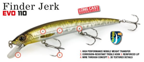 Molix Finder Jerk EVO 110 SP