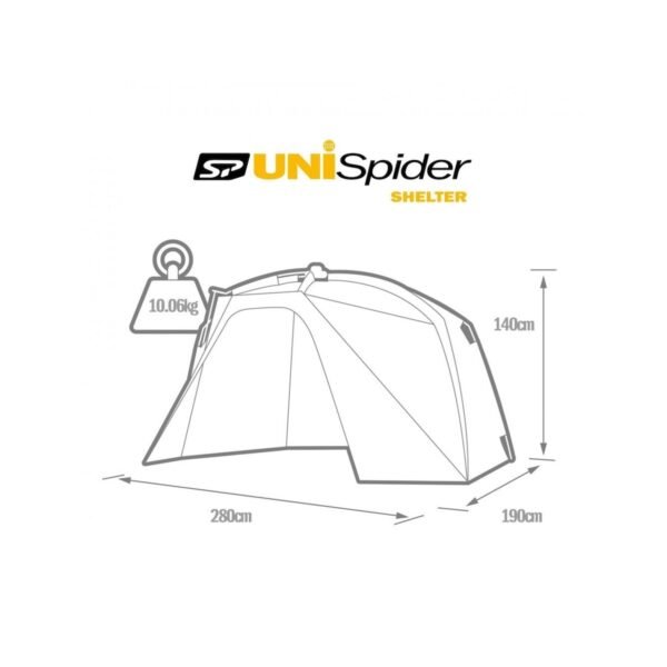 Solar SP Uni Spider Bivvy System (Includes Zip-In Groundsheet And Infil Panel)