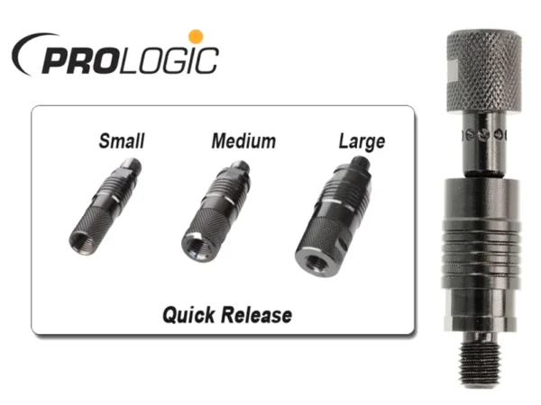 7404 Prologic Quick Release Connector Medium 3 pezzi