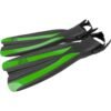7483 Madcat Belly Boat Fins Black Green