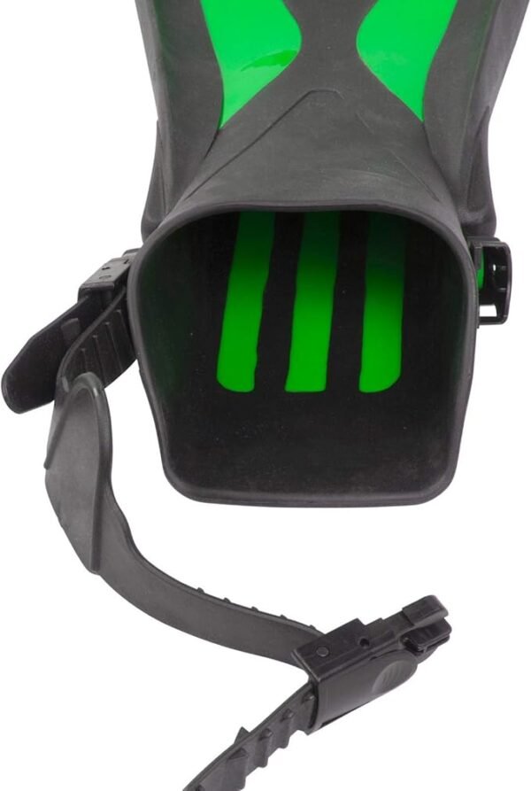 7487 Madcat Belly Boat Fins Black Green
