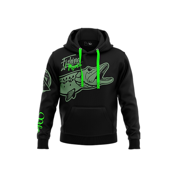 Hotspot Design Hoodie Fishing Mania Pike