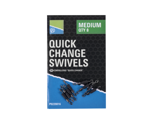 Preston Quick Change Swivels Medium