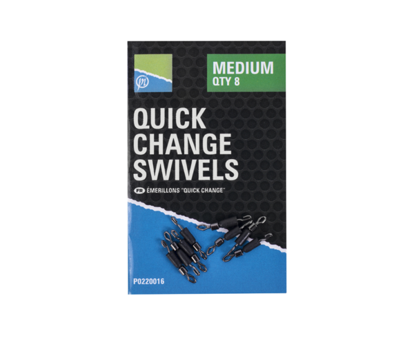 Preston Quick Change Swivels Medium