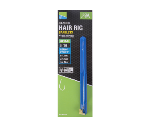 Preston Gpm-B Banded Hair Rigs 4"/10 cm