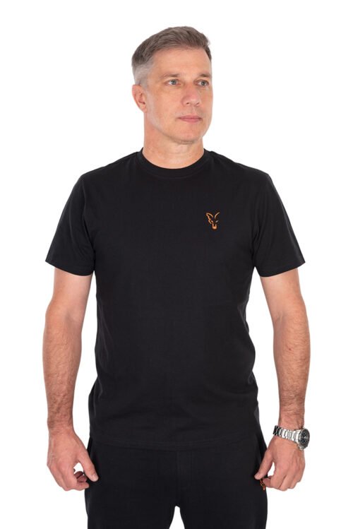 8332 Fox Classic T Black And Orange